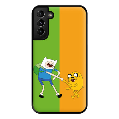 Jake The Dog And Finn The Human Phone Case for Galaxy S21 Plus