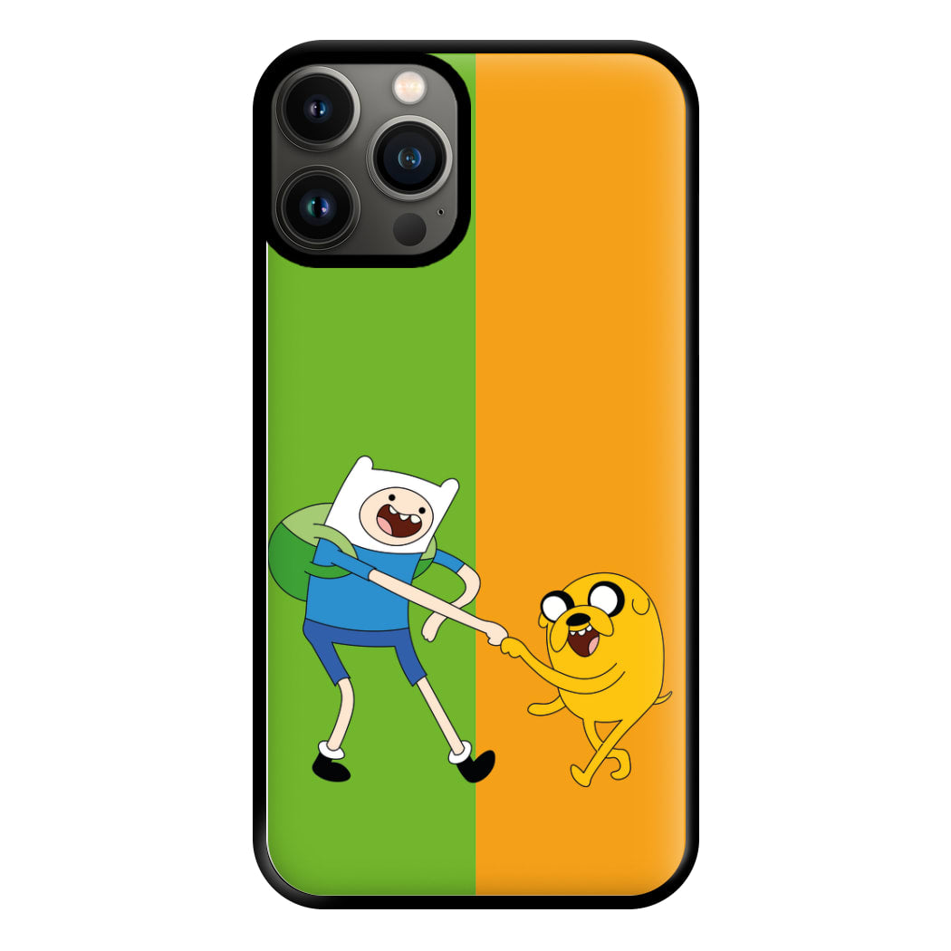 Jake The Dog And Finn The Human Phone Case for iPhone 13 Pro Max