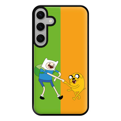 Jake The Dog And Finn The Human Phone Case for Galaxy S24FE