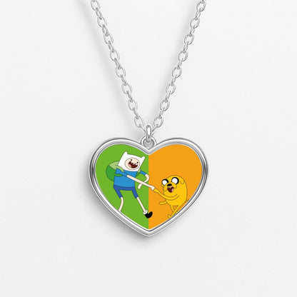 Jake The Dog And Finn The Human Necklace