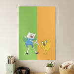 Jake The Dog And Finn The Human Poster