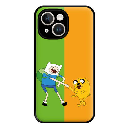 Jake The Dog And Finn The Human Phone Case for iPhone 14 Plus