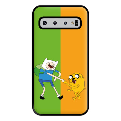 Jake The Dog And Finn The Human Phone Case for Galaxy S10 Plus