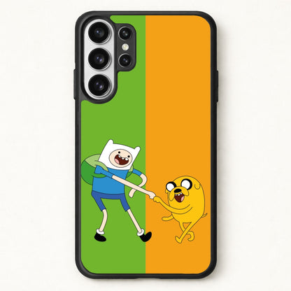 Jake The Dog And Finn The Human Phone Case for Galaxy S26 Ultra