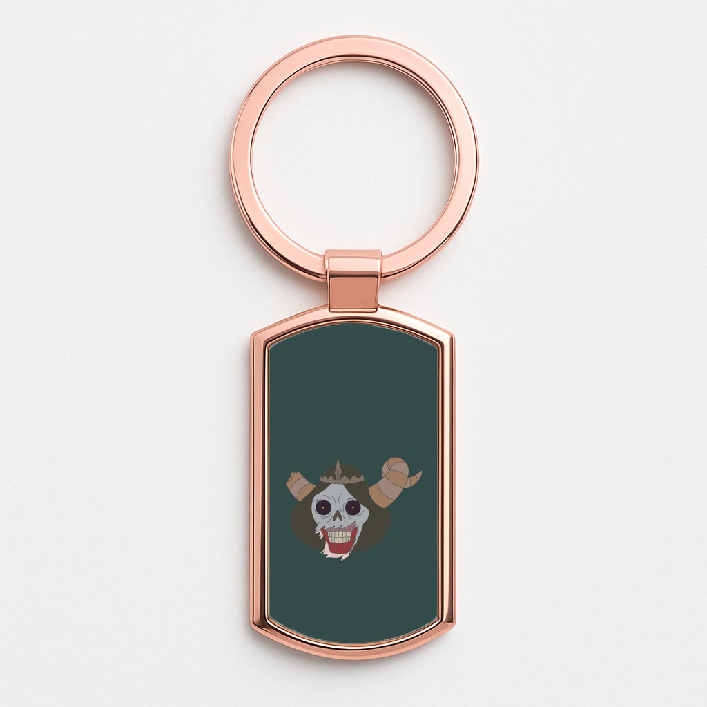 The Lich Rose Gold Keyring