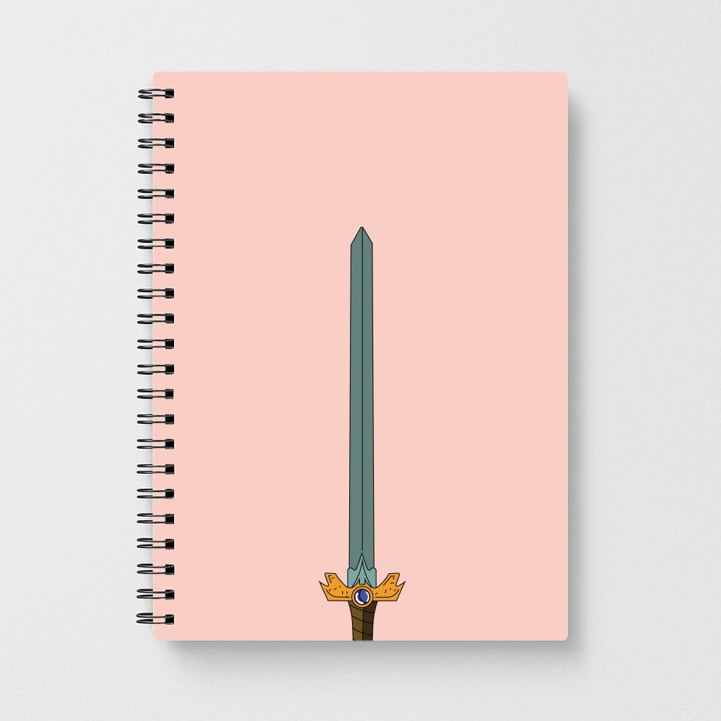 Finns Sword Notebook