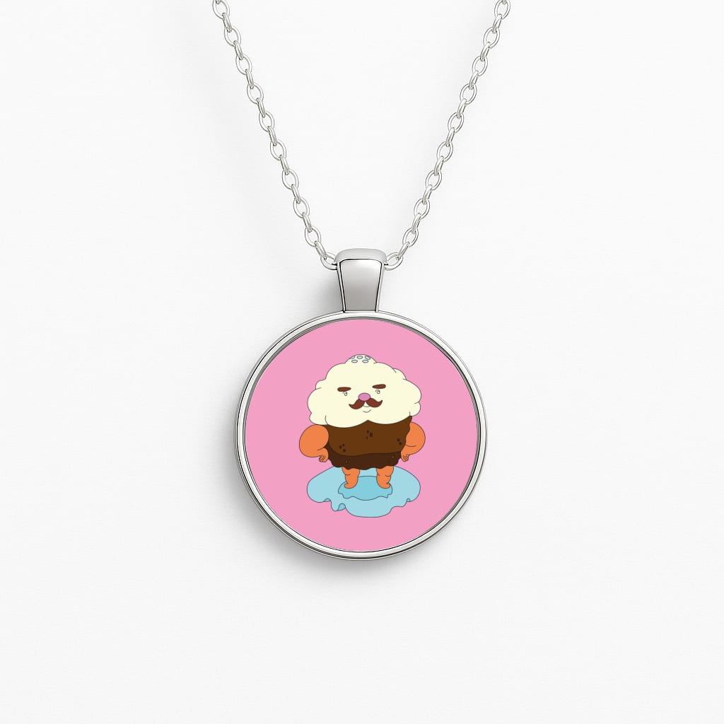 Mr Cupcake Necklace
