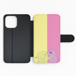 Tree Trunks Flip Phone Case