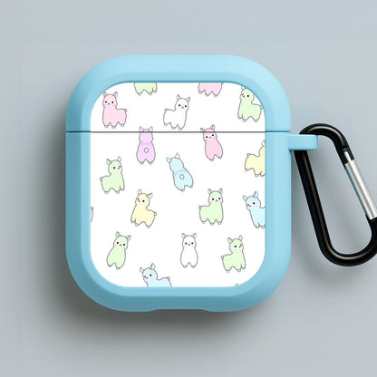 Pastel Pacas Blue AirPods Case