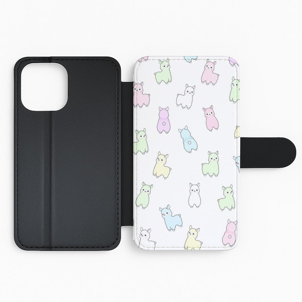 Pastel Pacas Flip Wallet Phone Case