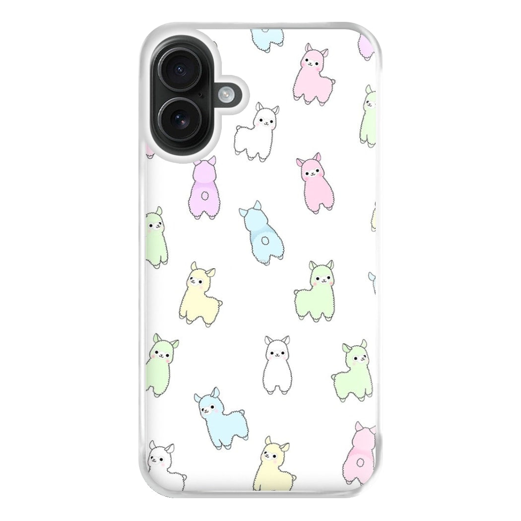 Pastel Pacas Phone Case for iPhone 16 Plus