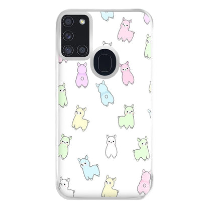 Pastel Pacas Phone Case for Galaxy A21s