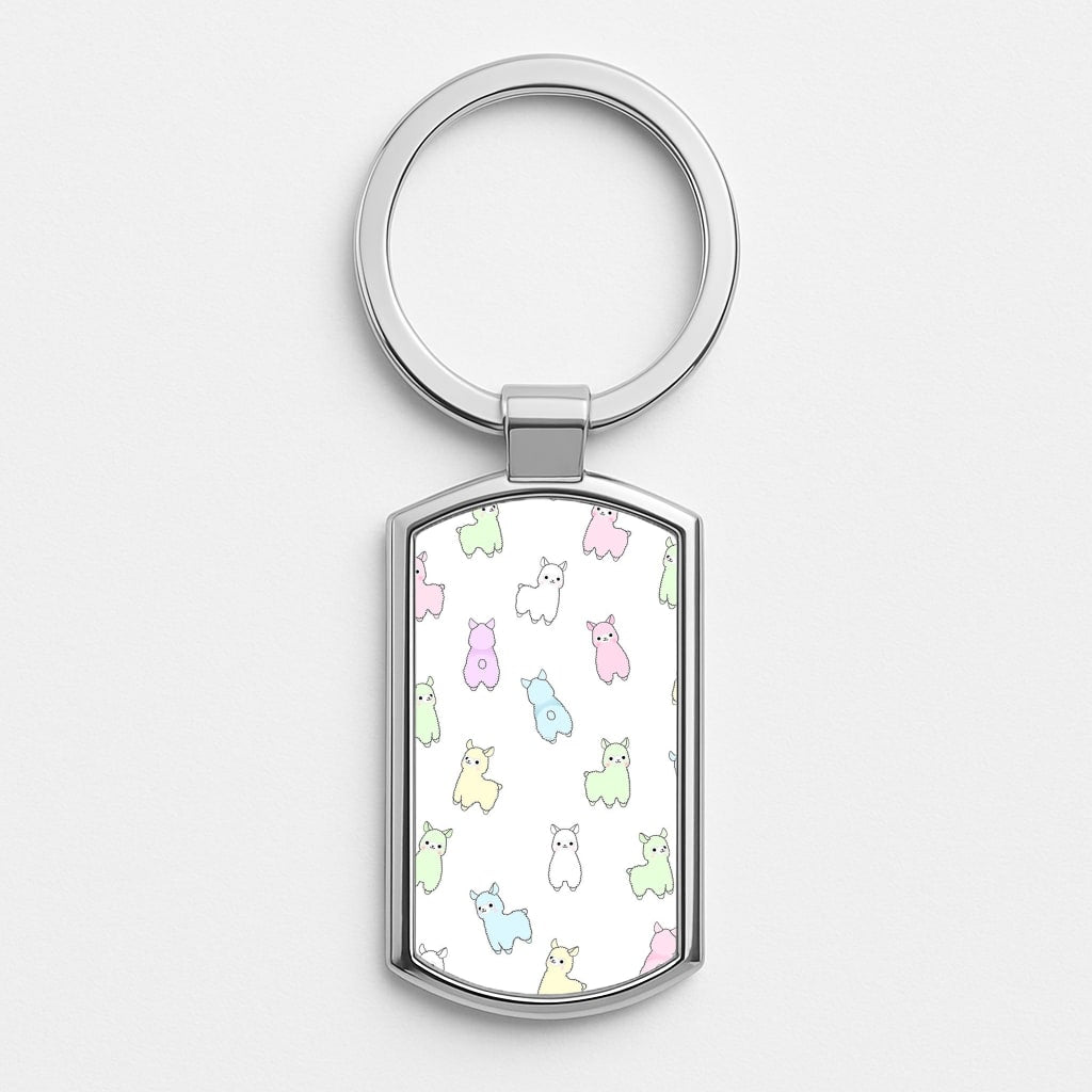 Pastel Pacas Luxury Keyring