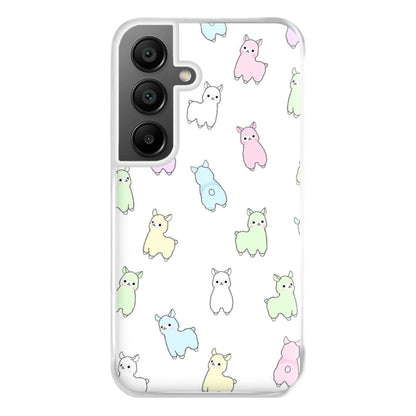 Pastel Pacas Phone Case for Galaxy A55