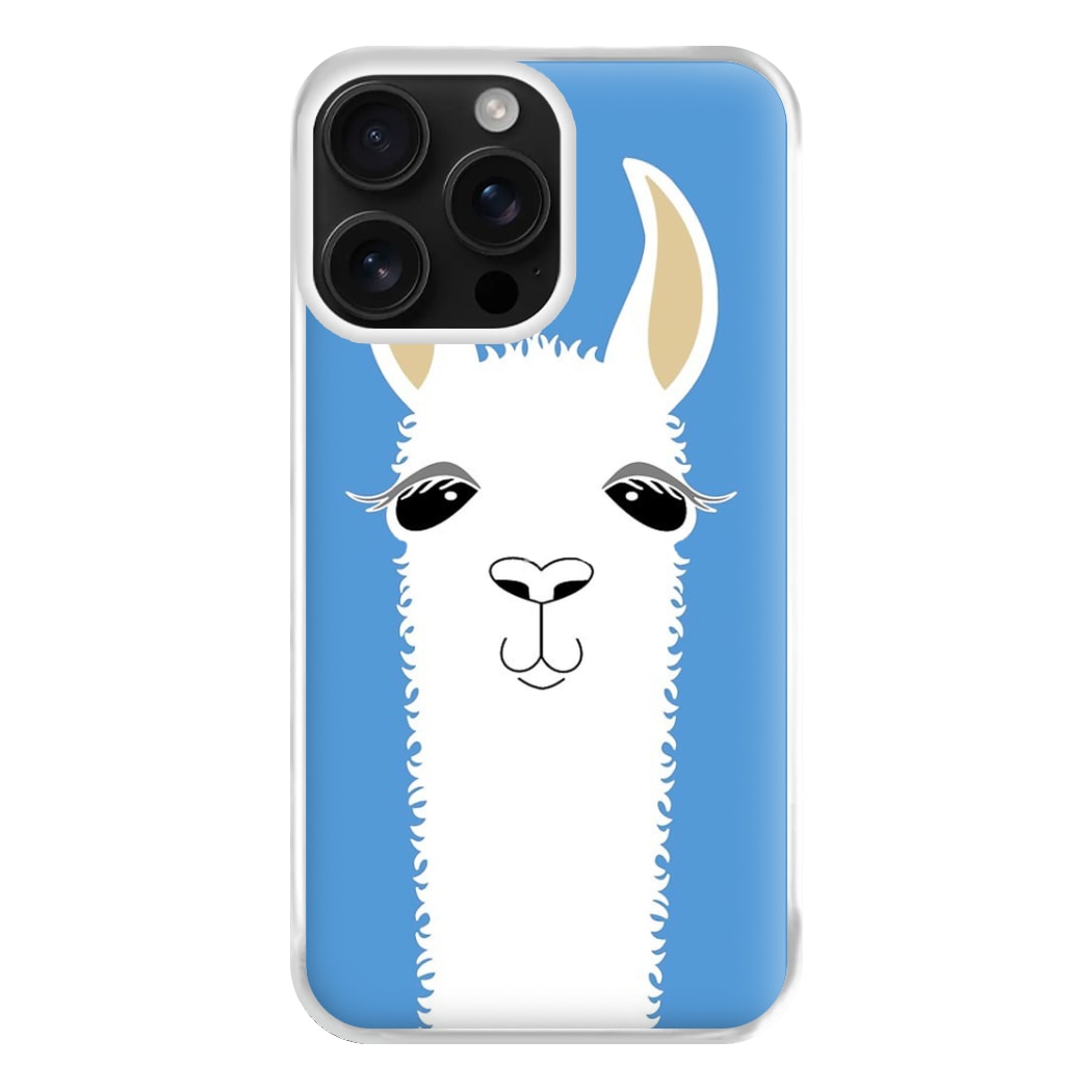 Llama Portrait Phone Case