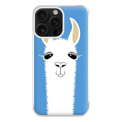 Llama Portrait Phone Case for iPhone 16 Pro Max