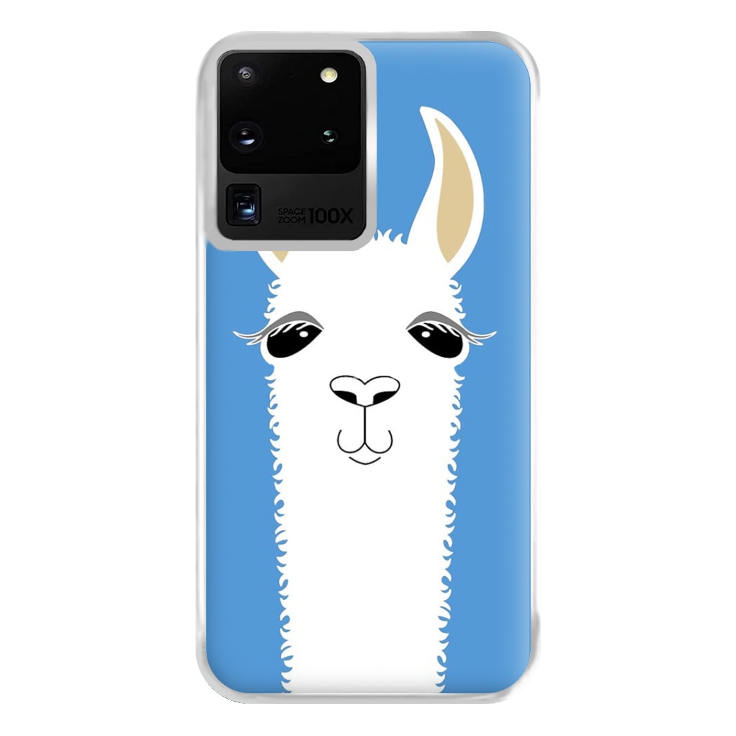 Llama Portrait Phone Case for Galaxy S20 Ultra