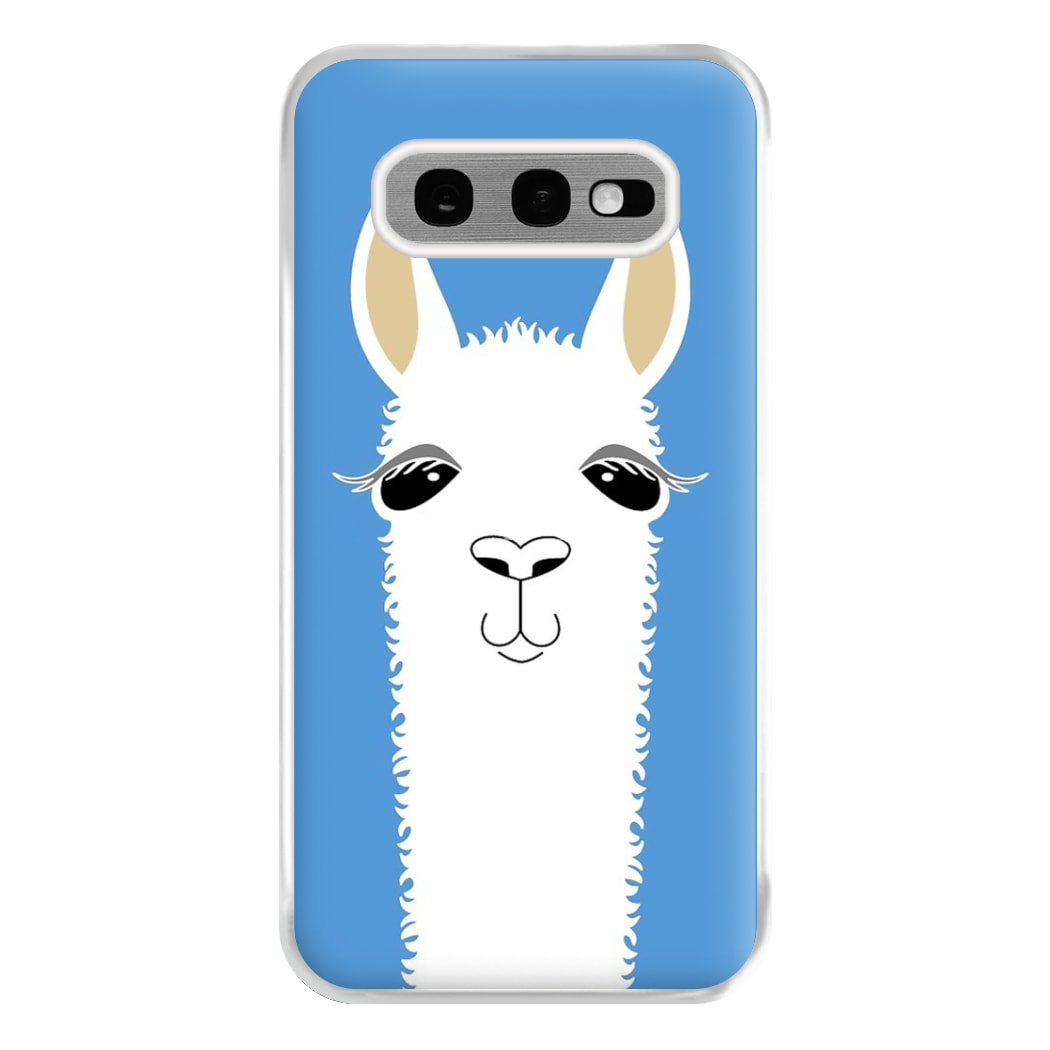 Llama Portrait Phone Case for Galaxy S10e