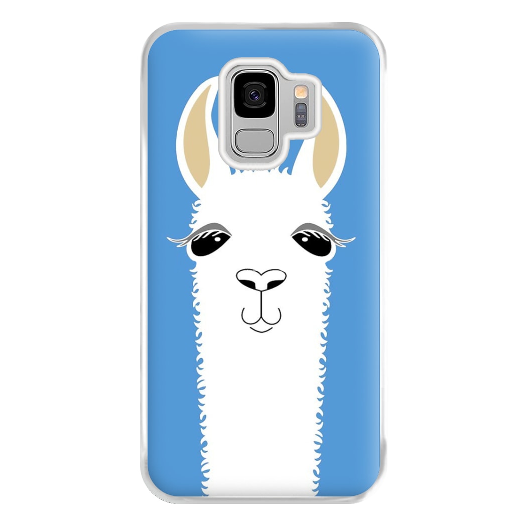 Llama Portrait Phone Case for Galaxy S9 Plus