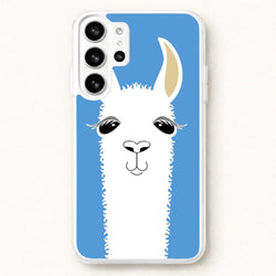 Llama Portrait Phone Case for Galaxy S26 Ultra
