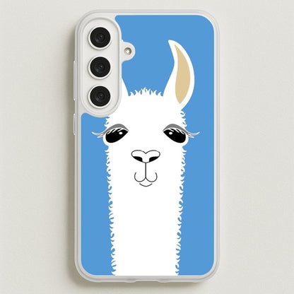 Llama Portrait Phone Case for Galaxy S25FE