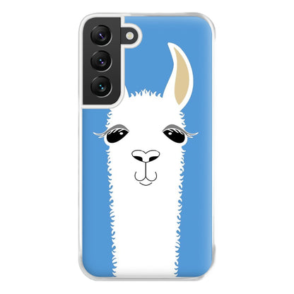 Llama Portrait Phone Case for Galaxy S22 Plus