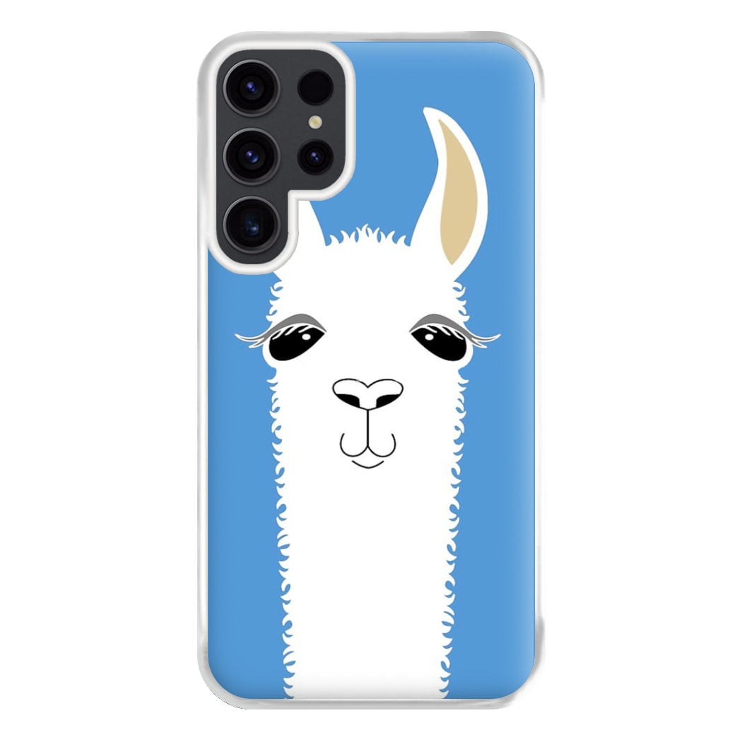 Llama Portrait Phone Case for Galaxy S23 Ultra