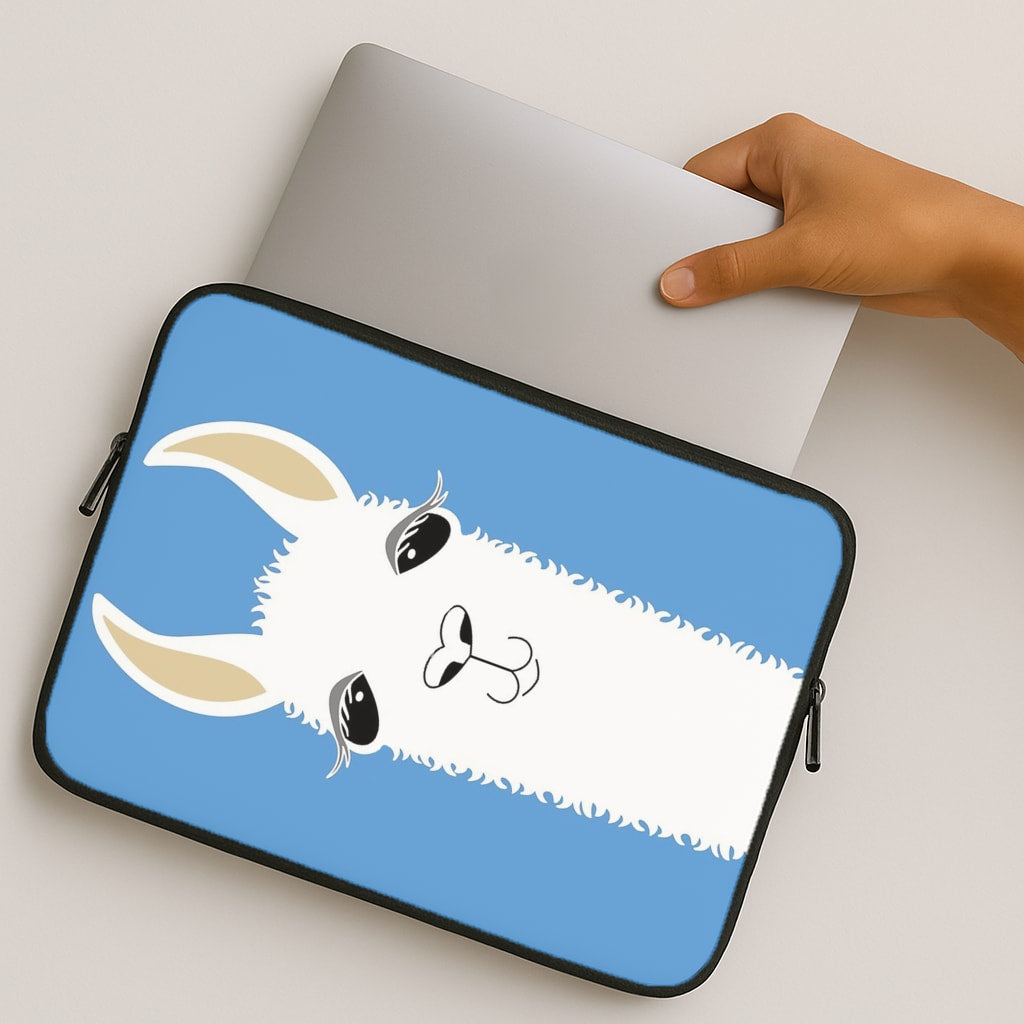 Llama Portrait MacBook Case