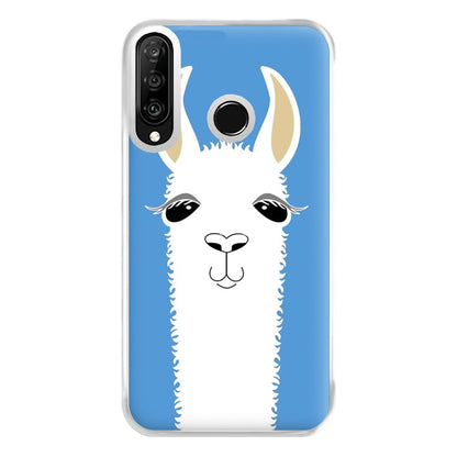 Llama Portrait Phone Case for Huawei P30 Lite