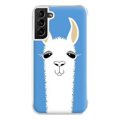 Llama Portrait Phone Case for Galaxy S21 Plus