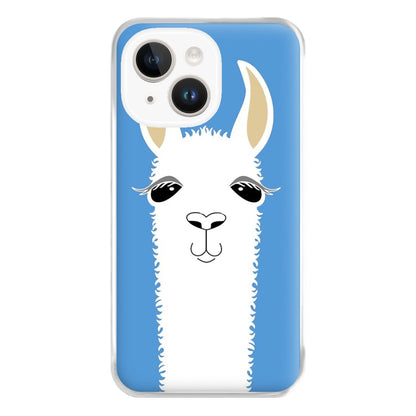 Llama Portrait Phone Case for iPhone 14 Plus