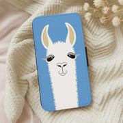 Llama Portrait Flip Wallet Phone Case 5