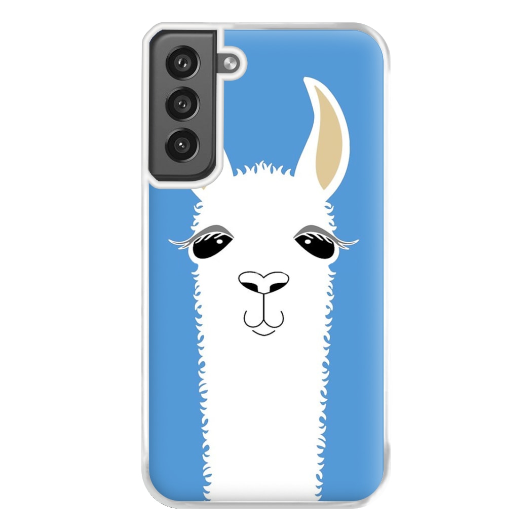 Llama Portrait Phone Case for Galaxy S21FE