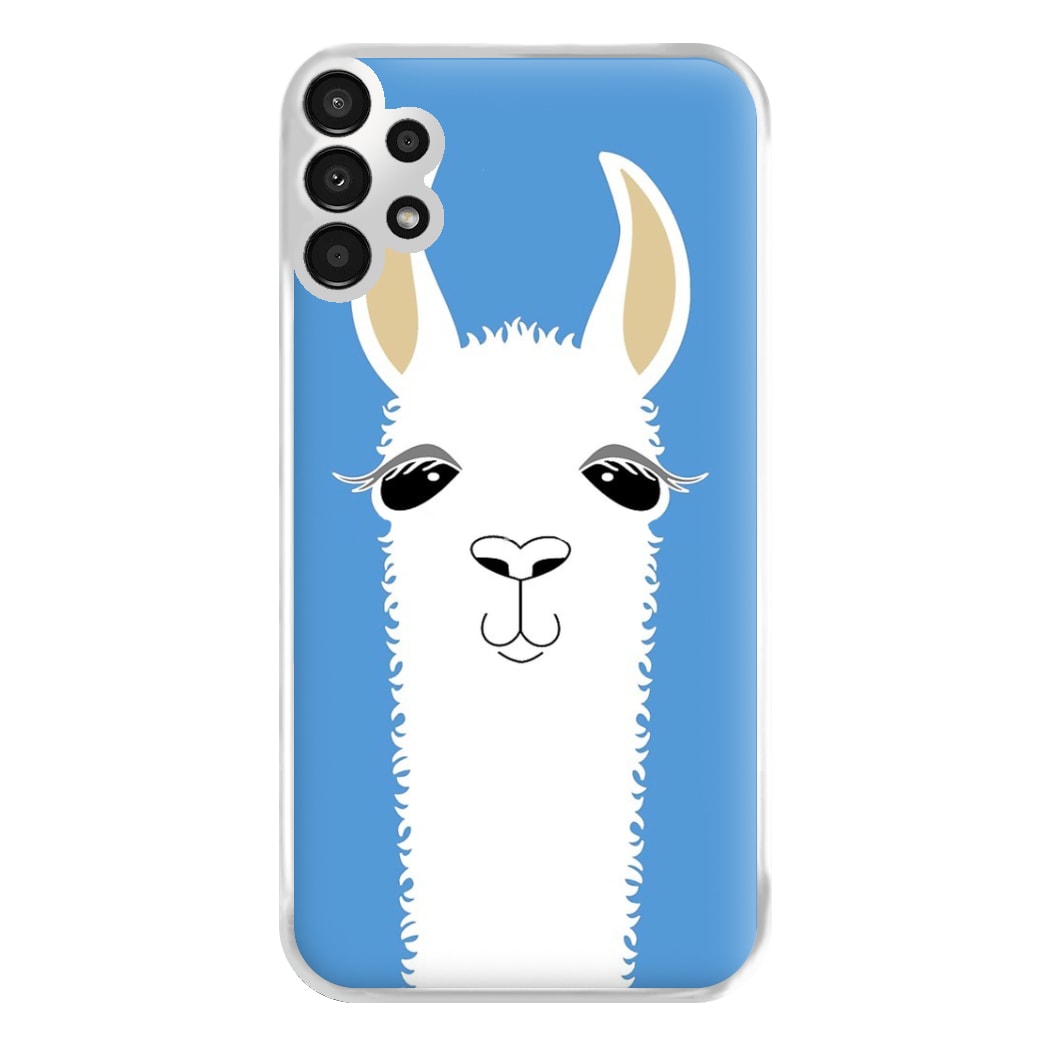 Llama Portrait Phone Case for Galaxy A13