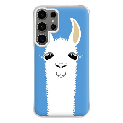 Llama Portrait Phone Case for Galaxy S24 Ultra