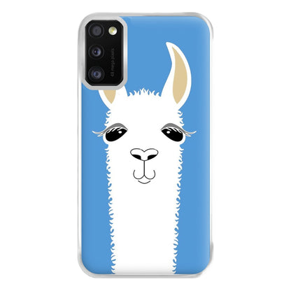 Llama Portrait Phone Case for Galaxy A41