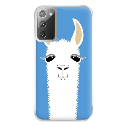 Llama Portrait Phone Case for Galaxy Note 20 Ultra