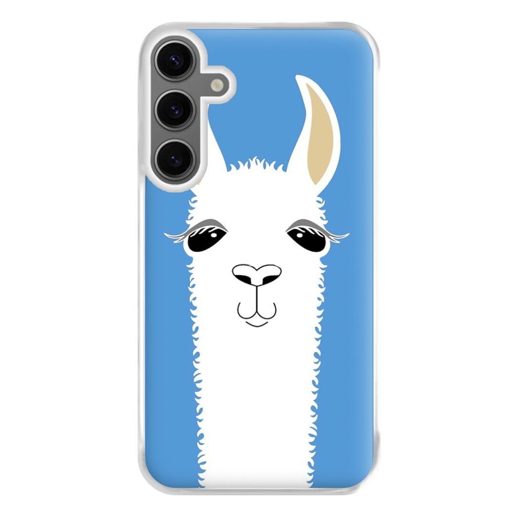 Llama Portrait Phone Case for Galaxy S24FE