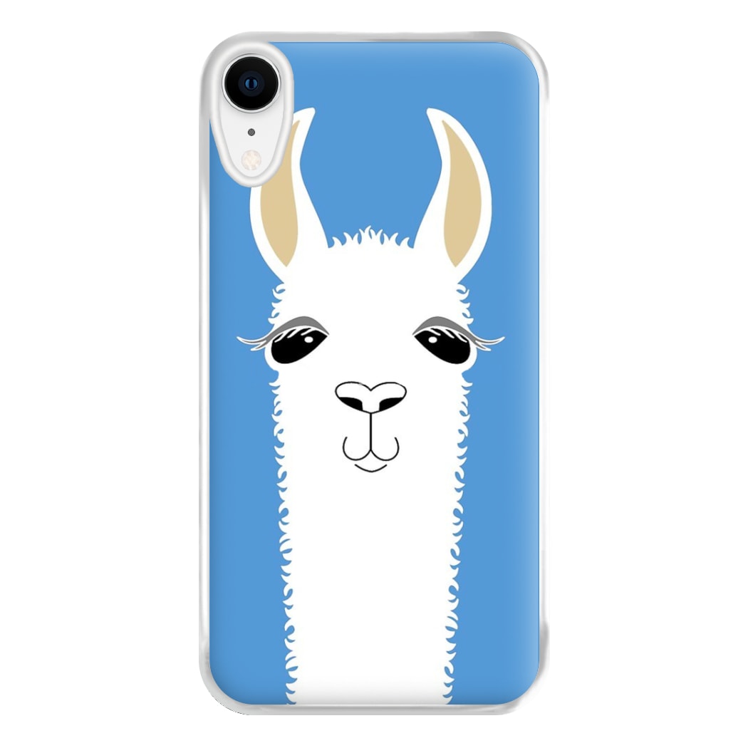 Llama Portrait Phone Case for iPhone XR