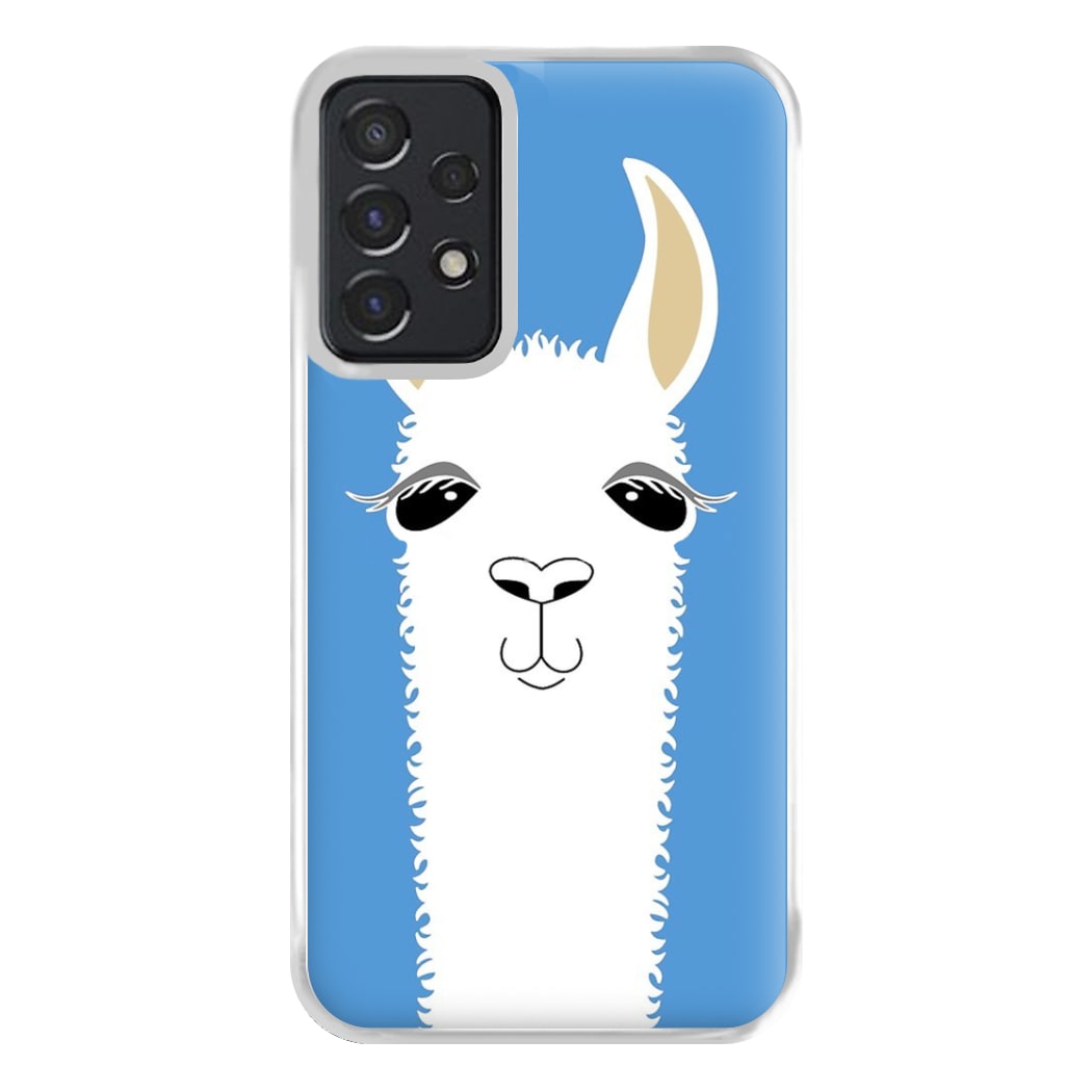 Llama Portrait Phone Case for Galaxy A52 / A52s