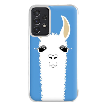 Llama Portrait Phone Case for Galaxy A52 / A52s