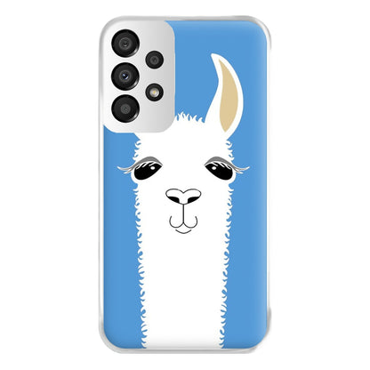 Llama Portrait Phone Case for Galaxy A33