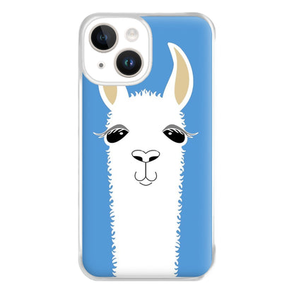 Llama Portrait Phone Case for iPhone 14