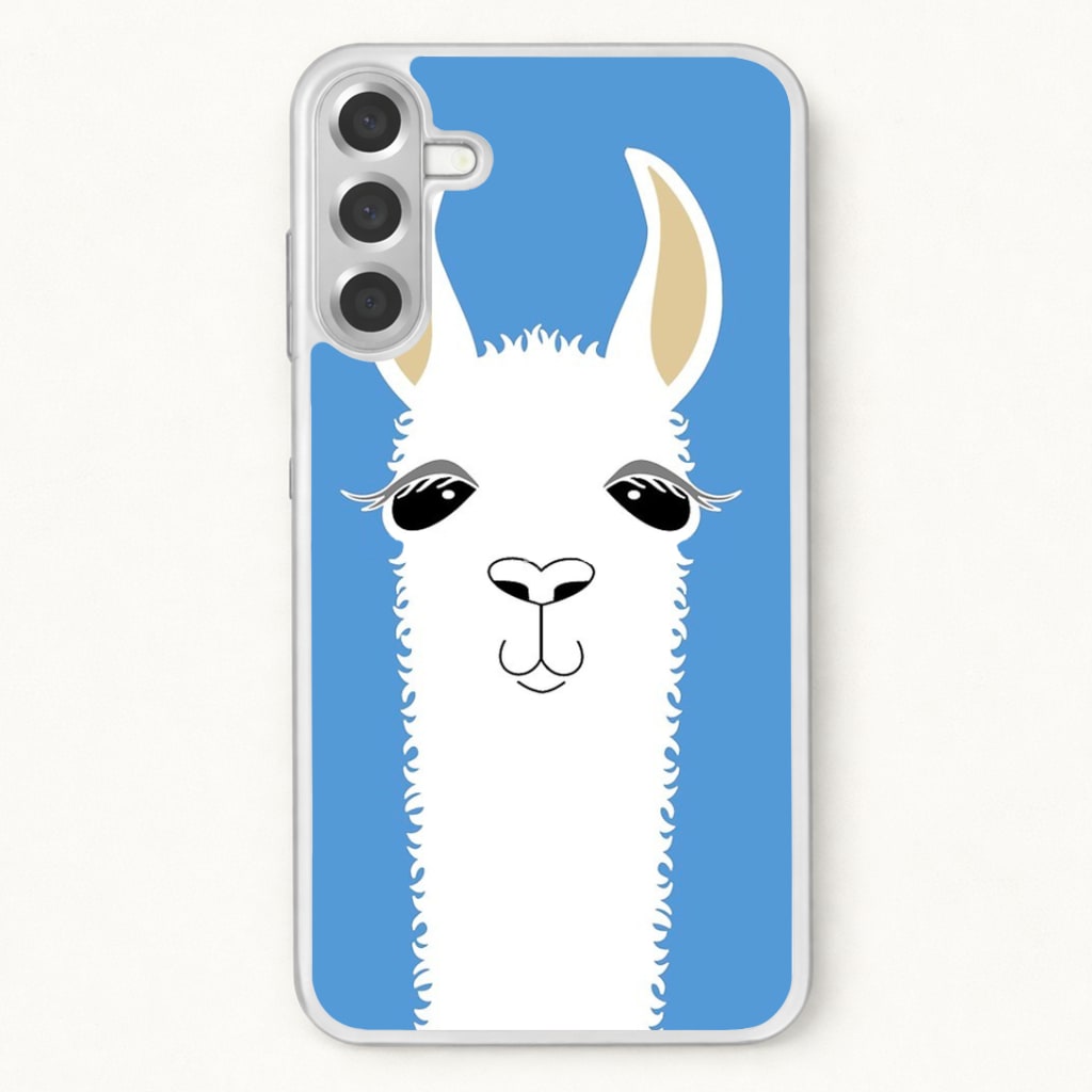 Llama Portrait Phone Case for Galaxy A17