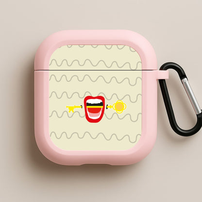 Cover - American Horror Story Pink AirPods Case