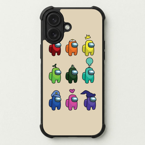 Among Gaming characters Phone Case — Bumper case