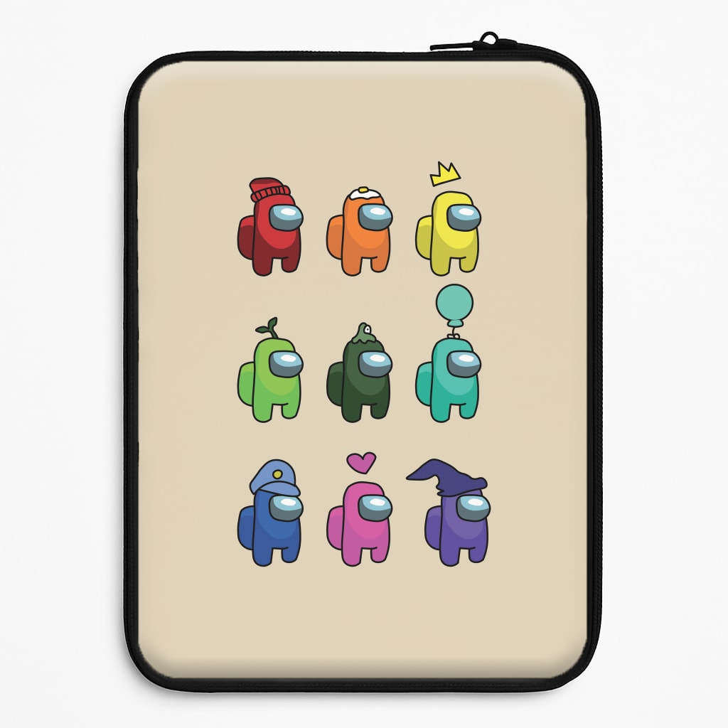 Among Gaming characters Laptop Sleeve