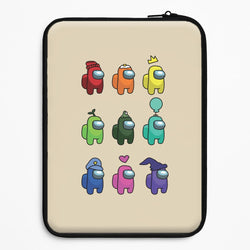 Among Gaming characters Universal Laptop Sleeve