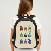 Among Gaming characters Backpack 4
