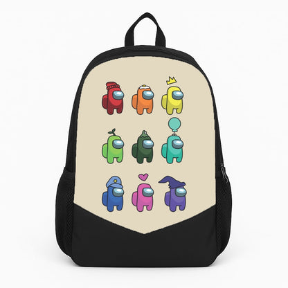 Among Gaming characters Large Backpack